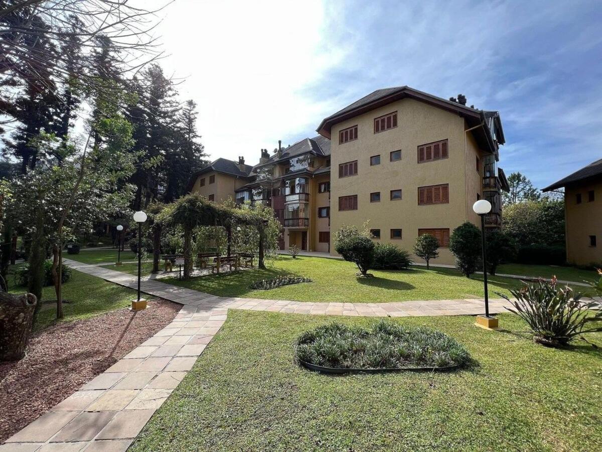 Vista Do Quilombo 204B - Apartamento No Centro De Gramado Esterno foto